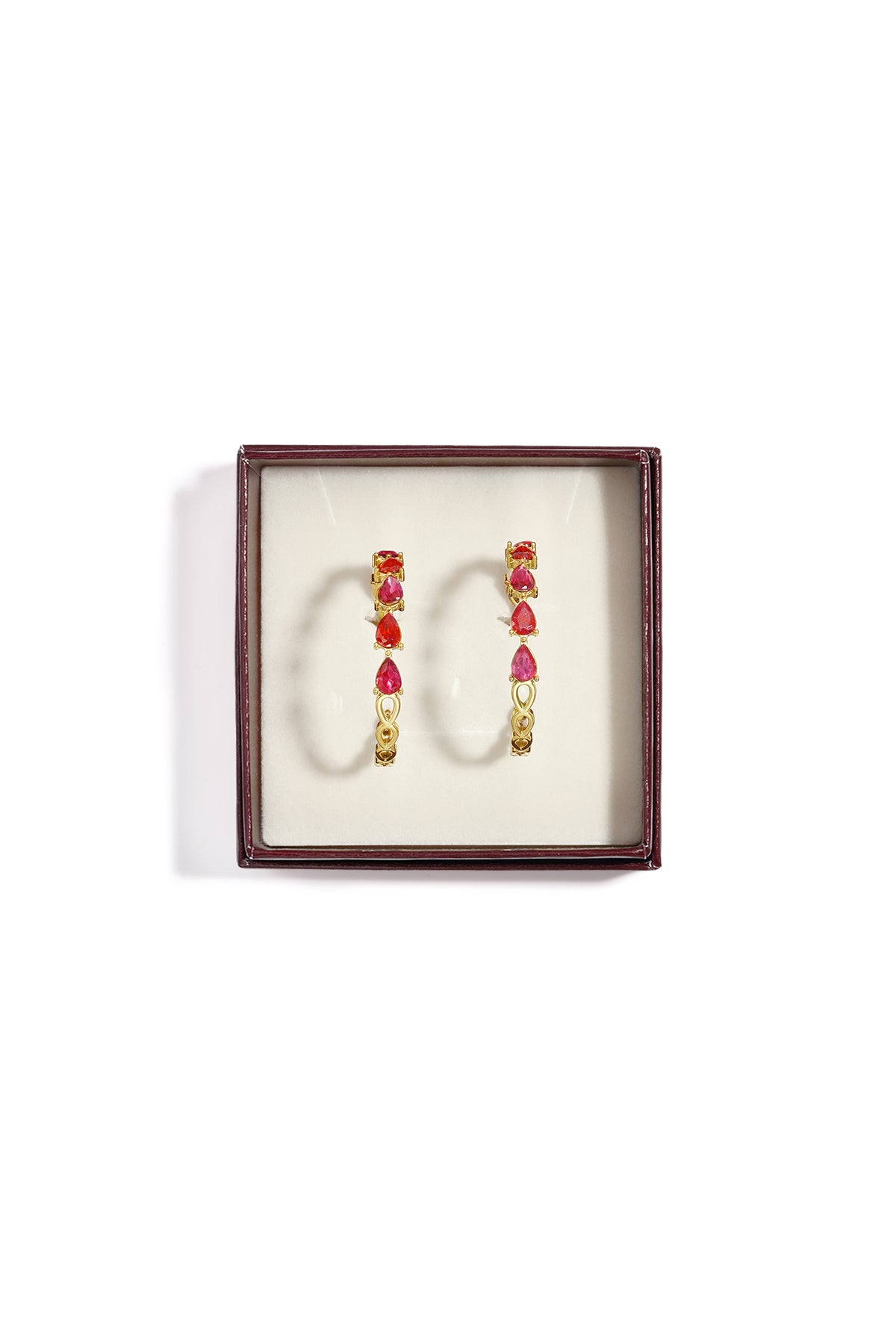Stainless Steel Hoop Earrings Heart Simple Daily Simple Series Women's jewelry