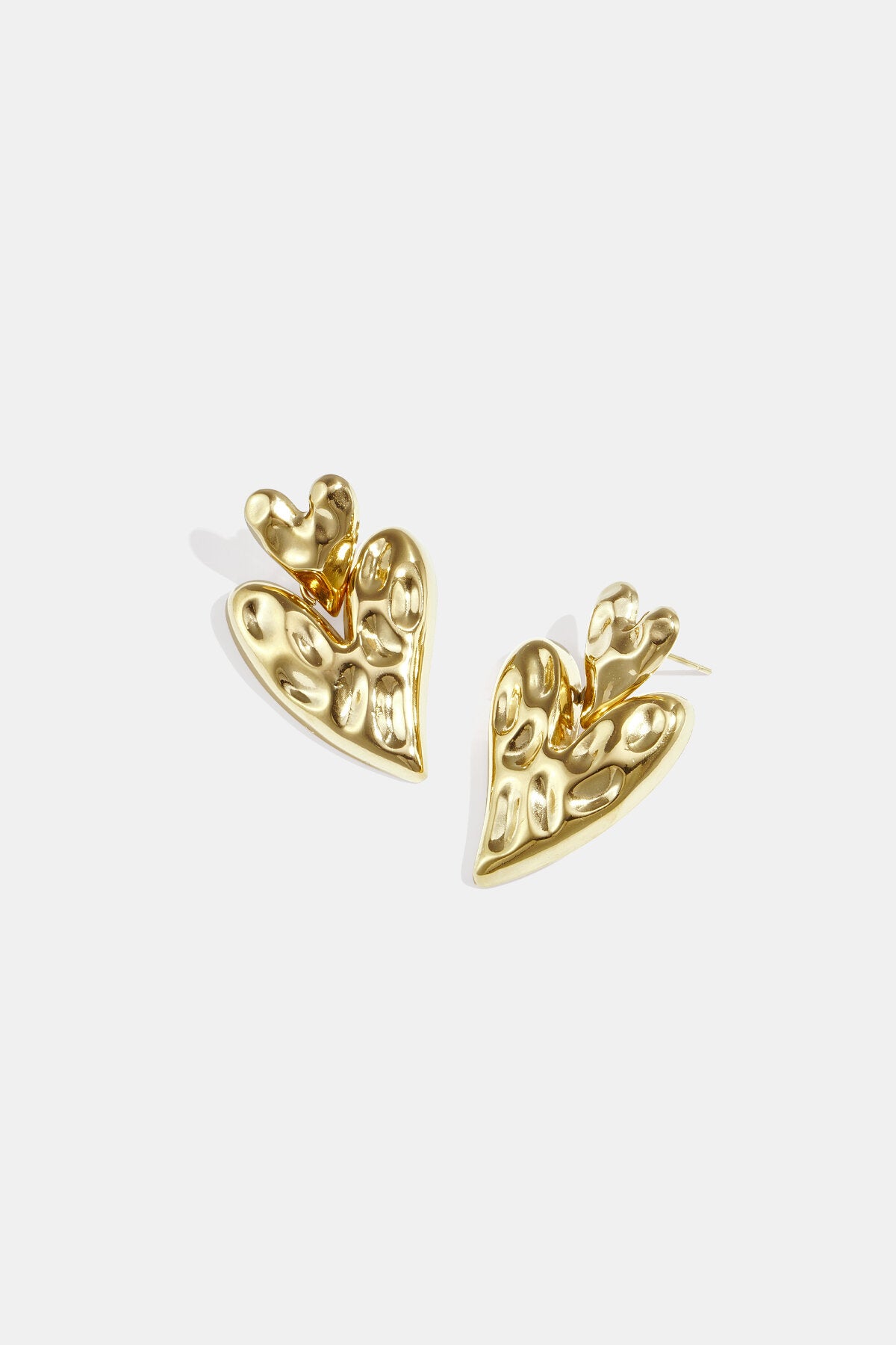 Stacked Heart Earrings Eloise Closet Jewelry