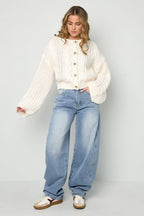 Eloise Closet Cable Knit Cardigan