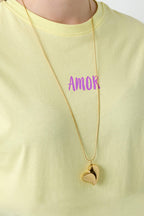 Heart Whisper Pregnancy Long Necklace Eloise Closet Jewelry