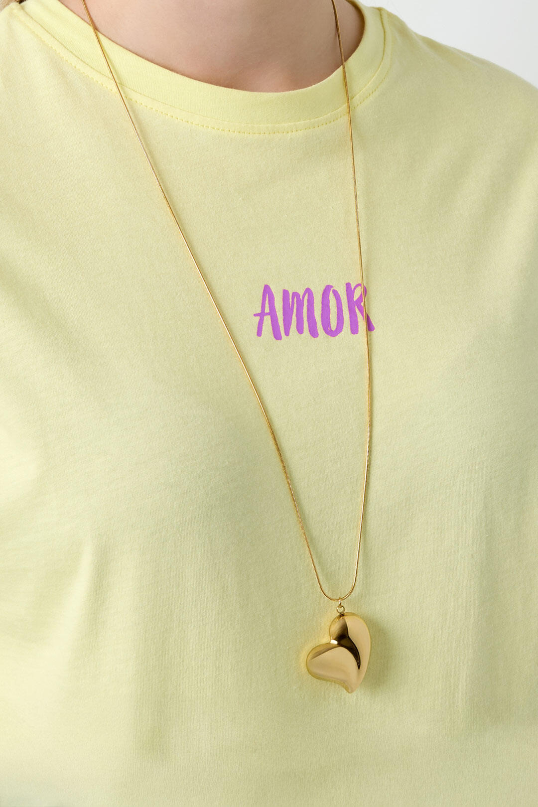 Heart Whisper Pregnancy Long Necklace Eloise Closet Jewelry