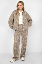 the cow girl & loving leopard jeans