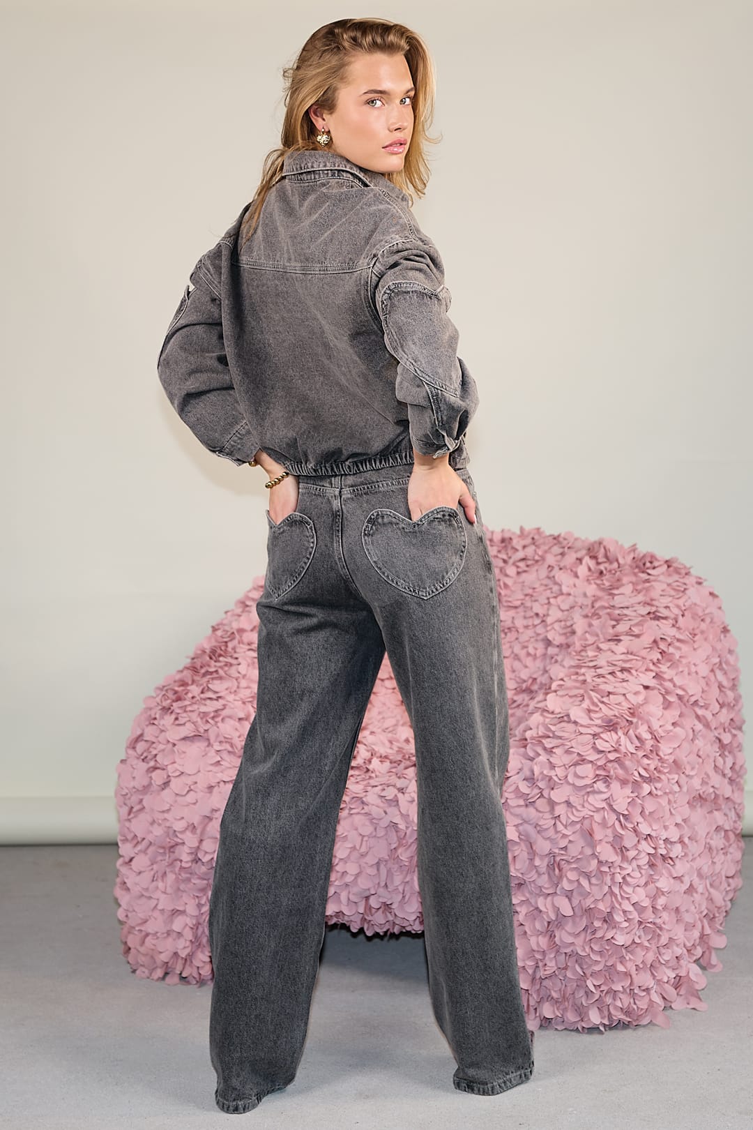 Heartline Denim Set Eloise Closet