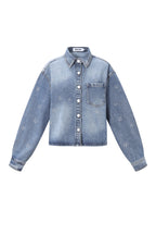 Eloise Closet Strass Denim Jacket