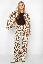 the cow girl & loving leopard jeans