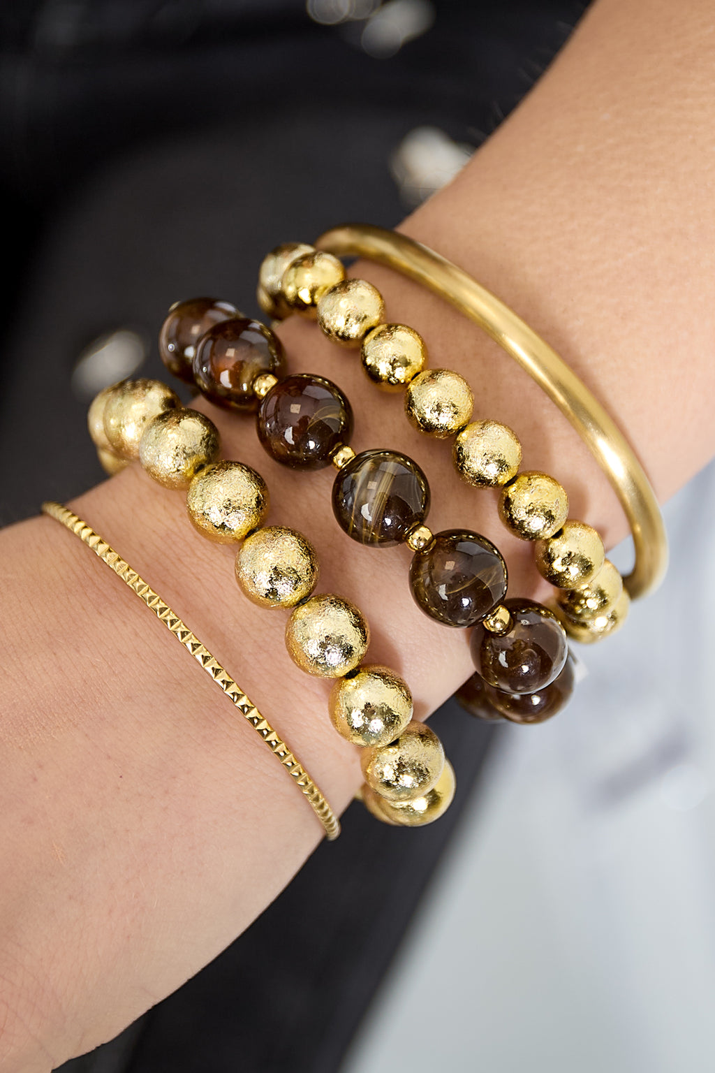 Eloise Closet Bracelets set of 3 with beads