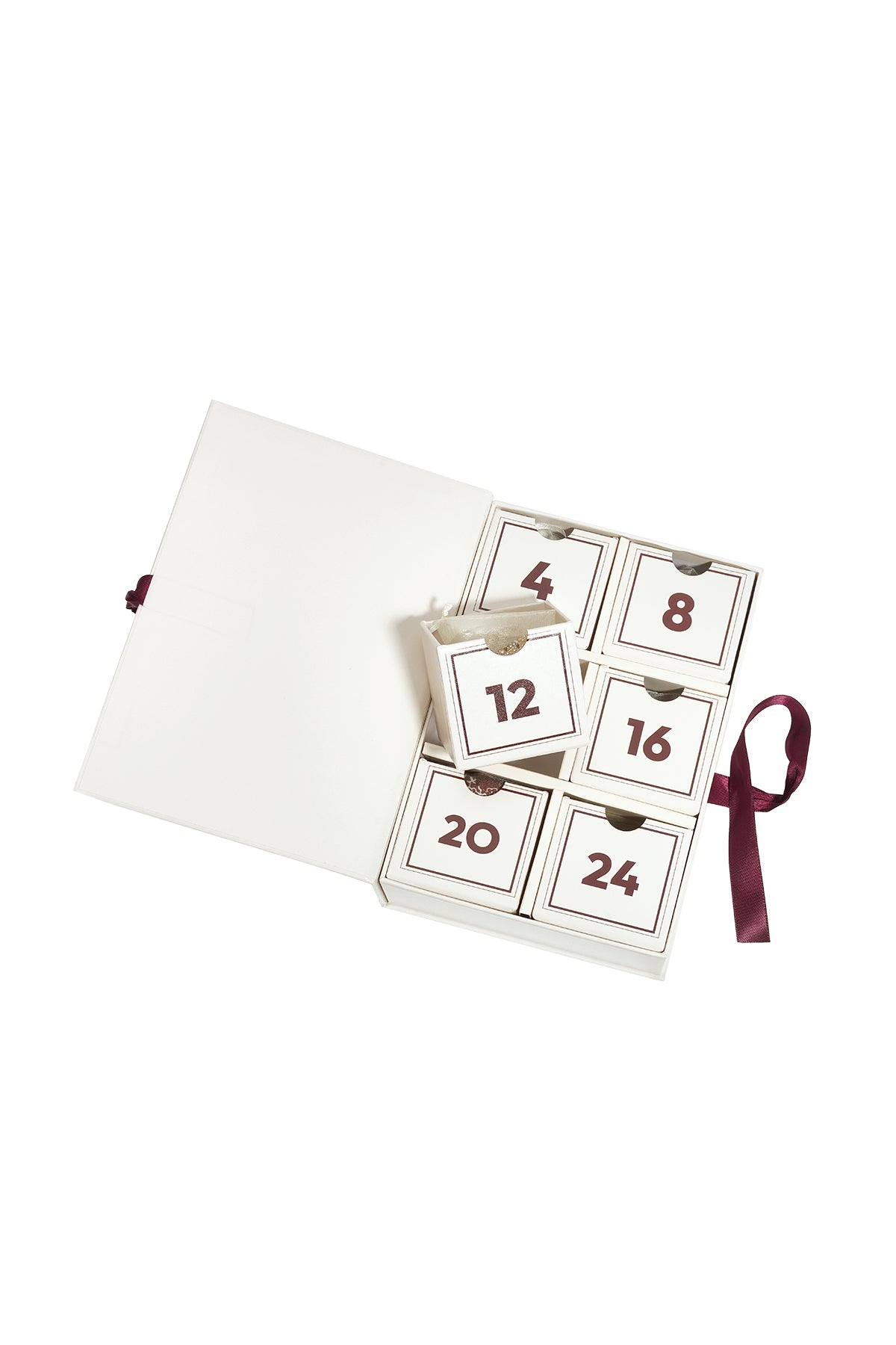 Christmas advent calendars Rectangle Casual Imitation Pearl Christmas