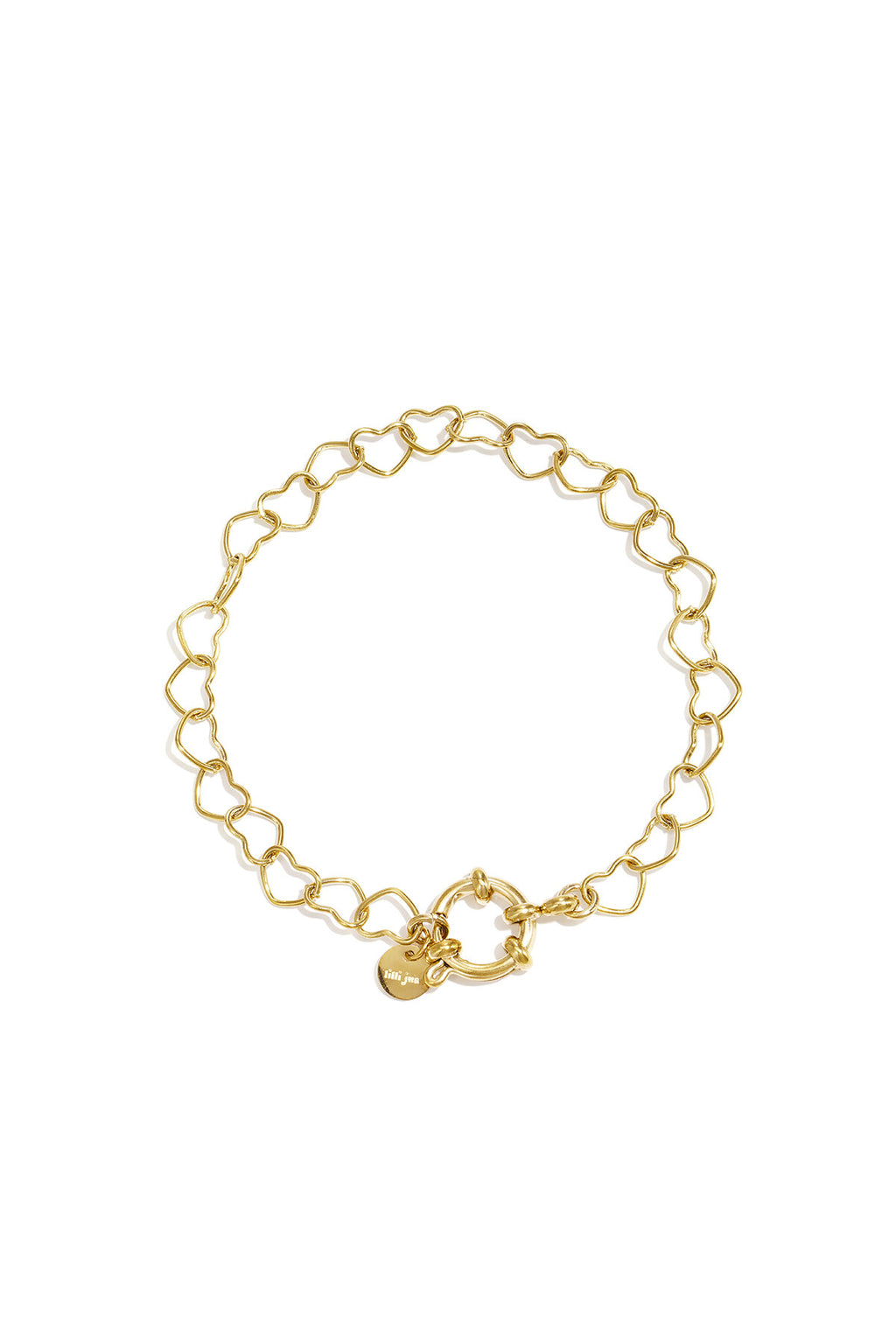 Heart Link Chain Bracelet Eloise Closet Jewelry