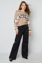Après Collar Knit Sweater Eloise Closet