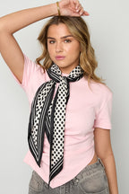 Casual Polka Dot Scarf Eloise Closet