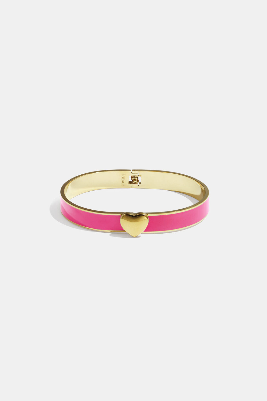 Heart Detail Color Bracelet 0.9 cm Eloise Closet Jewelry 