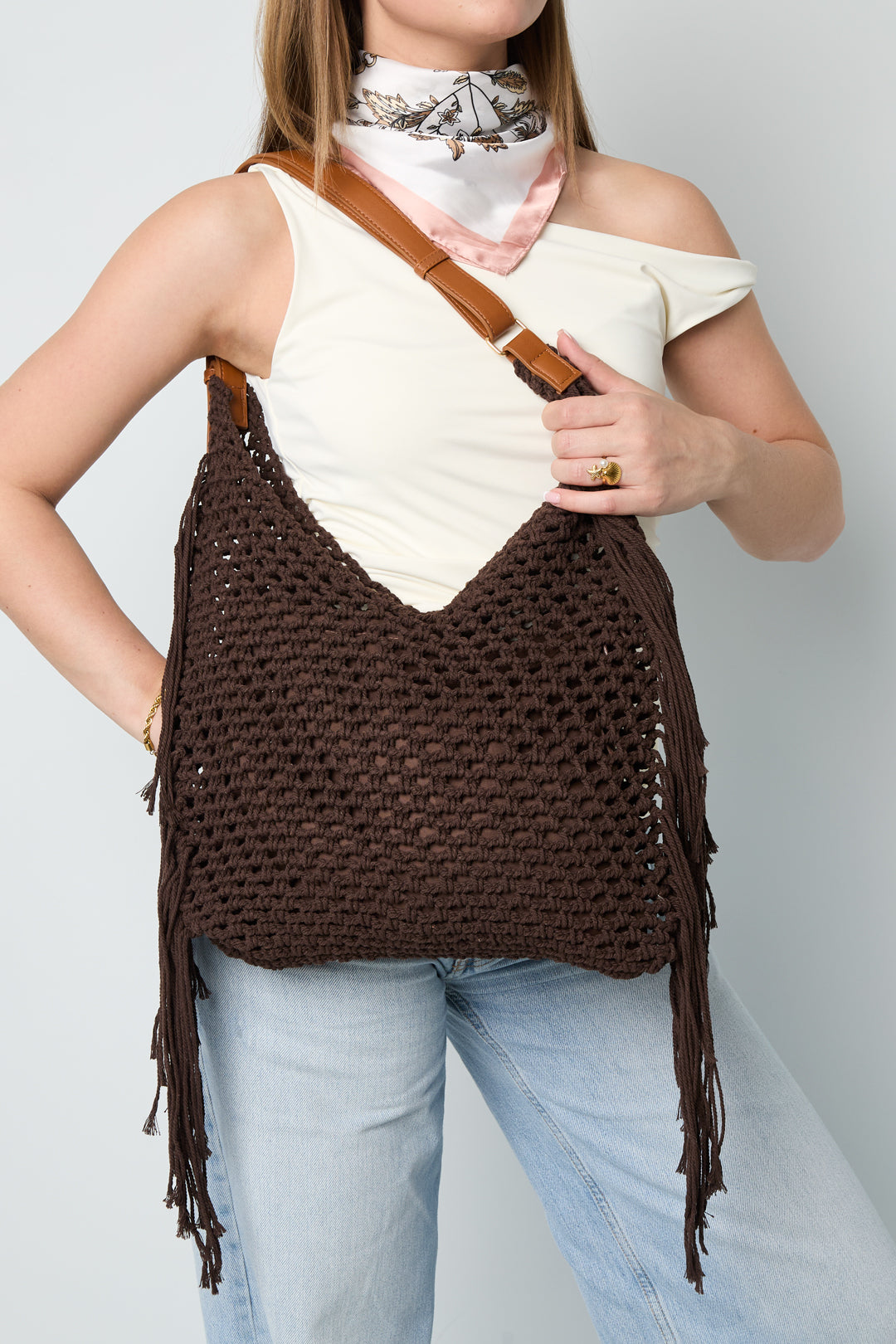 Beach Drift Hobo Cotton Bag Eloise Closet