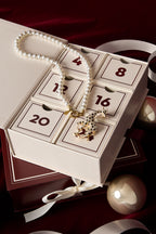 Christmas advent calendars Rectangle Casual Imitation Pearl Christmas