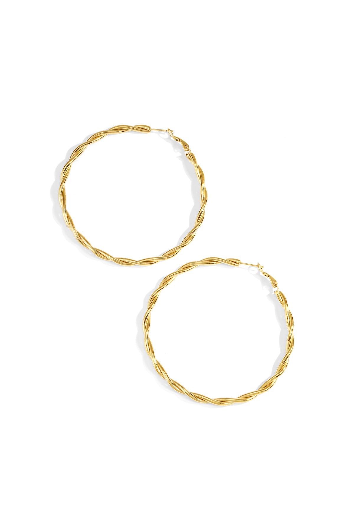 Twisted Glow Hoops Eloise Closet Jewelry