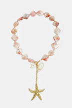 Starfish Seashell Necklace Eloise Closet Jewelry