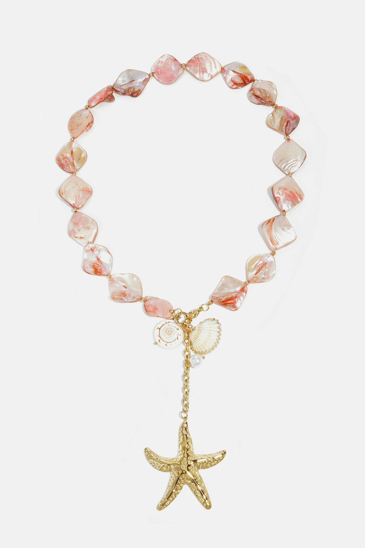 Starfish Seashell Necklace Eloise Closet Jewelry