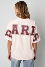 Back Letter Cotton T-Shirt Eloise Closet