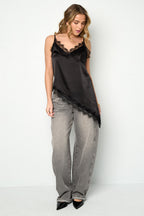 Eloise Closet Midnight Lace Top