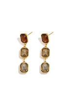 Stainless Steel Drop Earrings Geometric Shape Elegant Daily Luxurious Series Women's jewelry