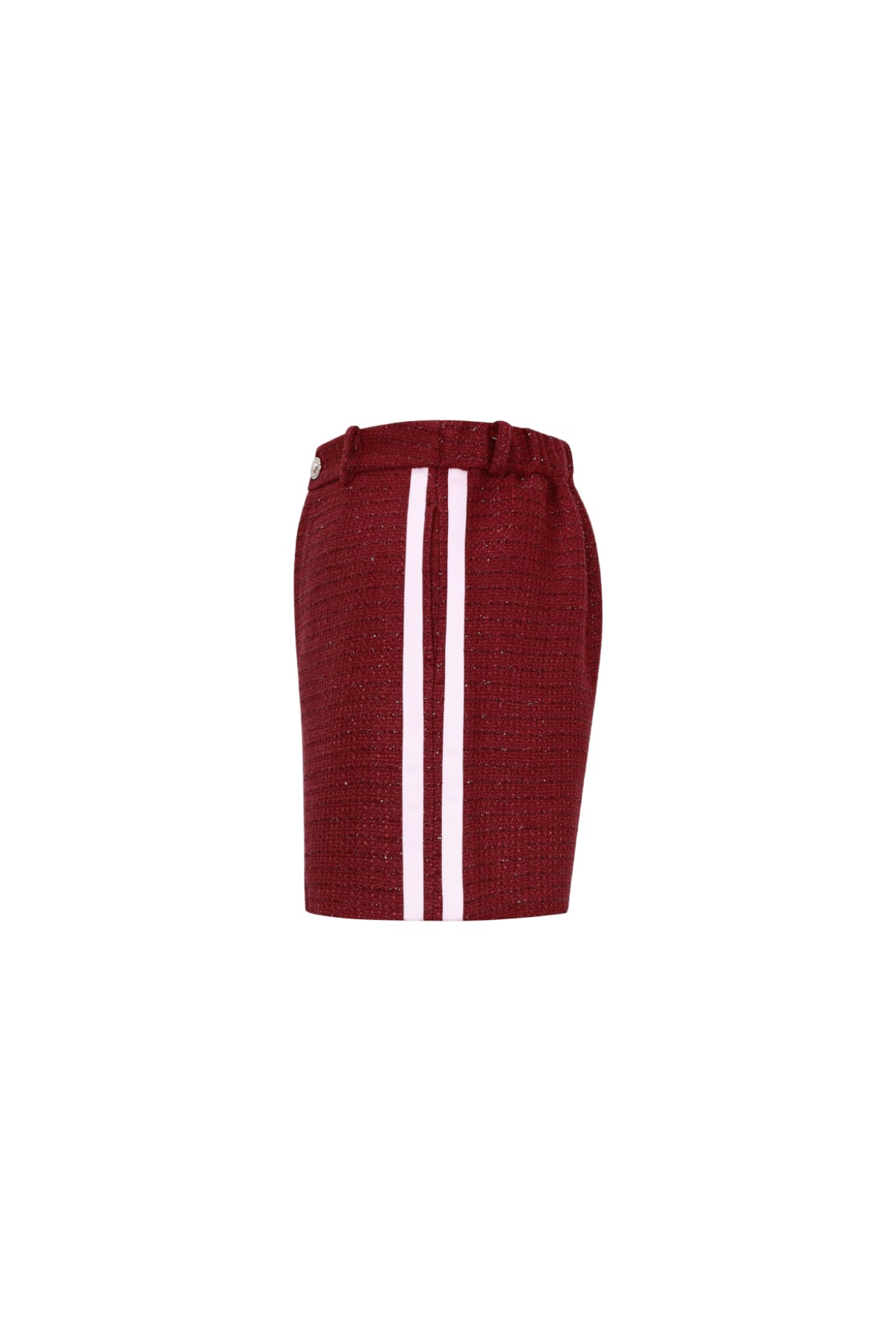 Woven Polyester Fiber Women's Shorts Elegant Plaid Fall/Winter
