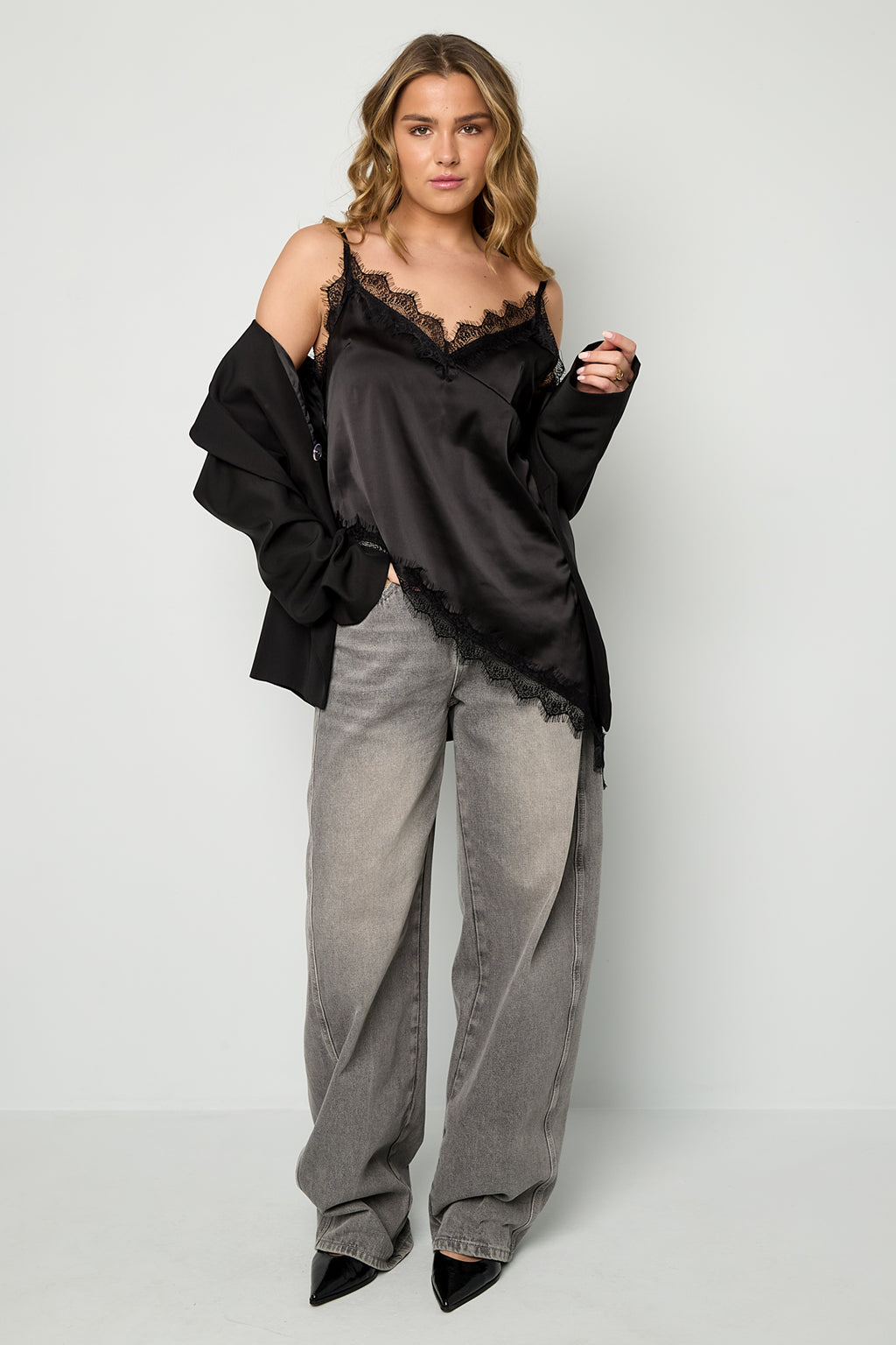 Eloise Closet Midnight Lace Top