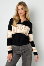Après Collar Knit Sweater Eloise Closet