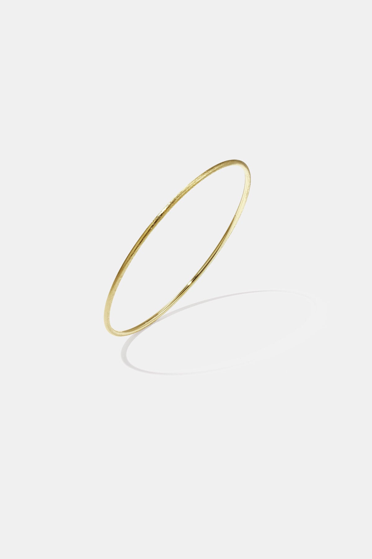 Brushed Bangle Bracelet 2 mm Eloise Closet Jewelry