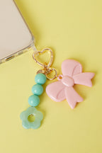 Floral Bead Bag Charm Eloise Closet Jewelry