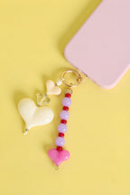 Heart Bead Bag Charm Eloise Closet Jewelry