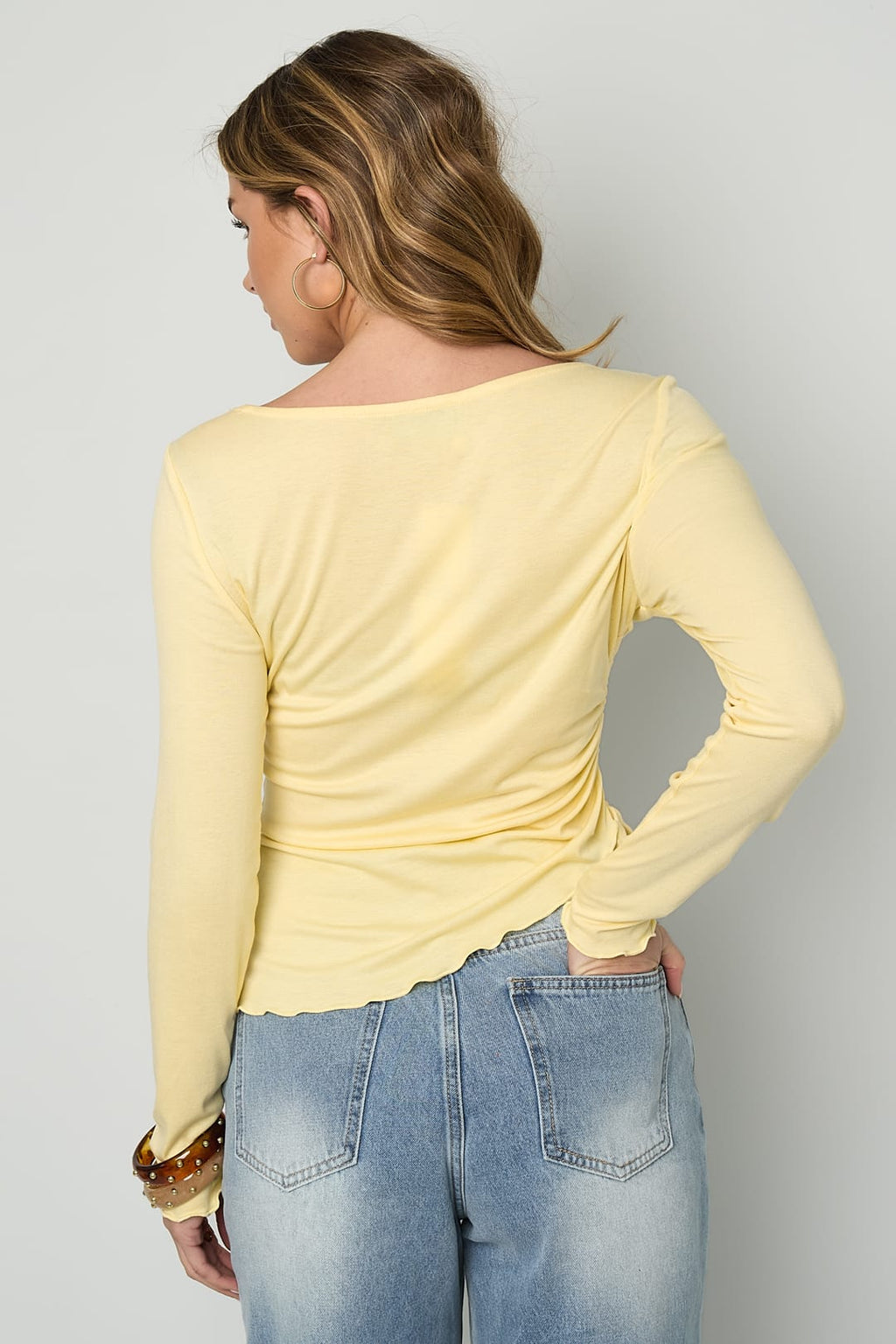 Gathered Longsleeve Eloise Closet