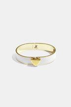 Heart Detail Statement Bracelet 1.3 cm Eloise Closet Jewelry
