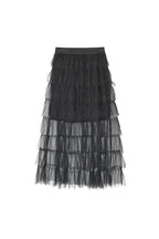 Elosie Closet Your Tiered Skirt Casual Polyester