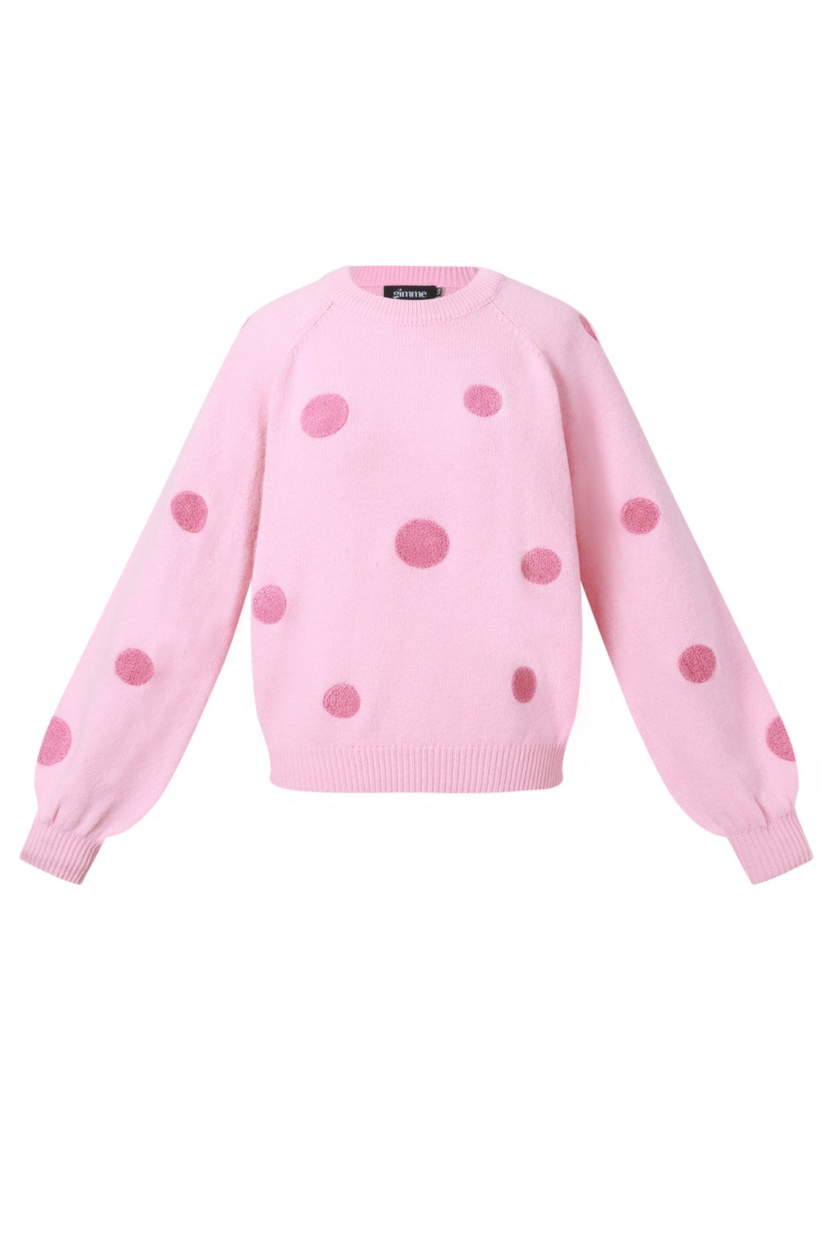 Playful Dot Knit Sweater Eloise Closet
