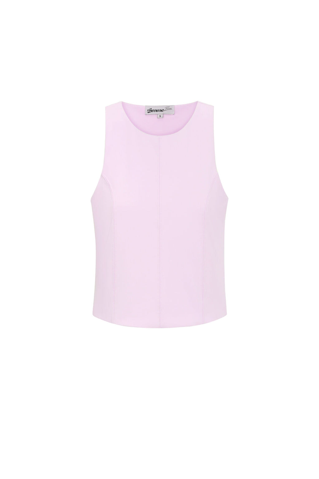 Seam Detail Sleeveless Summer Top Eloise Closet
