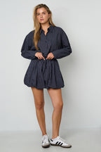 Stripe Breeze Cotton  Shorts Eloise Closet