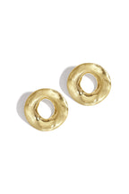 Aura Round Statement Earrings Eloise Closet Jewelry