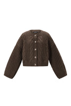 Eloise Closet Cable Knit Cardigan