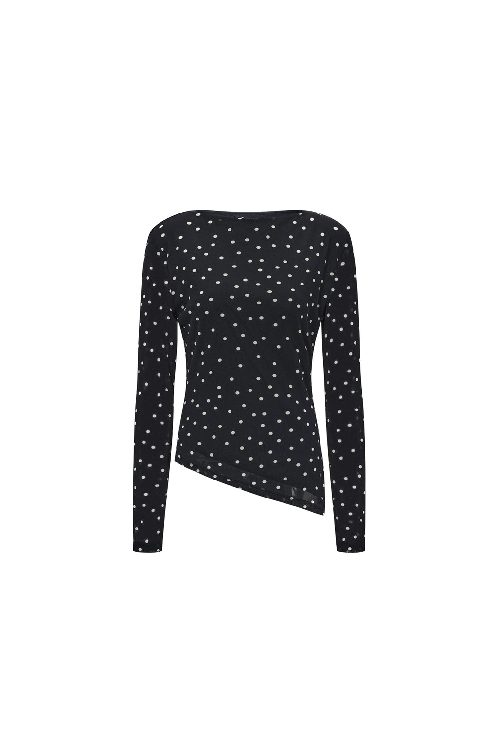 Dotted Long Sleeve Top Eloise Closet
