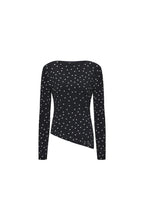 Dotted Long Sleeve Top Eloise Closet