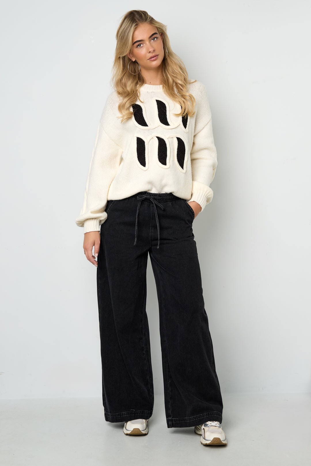 Eloise Closet Woven Cotton Wide Leg Denim – Sporty, Chic, Essential