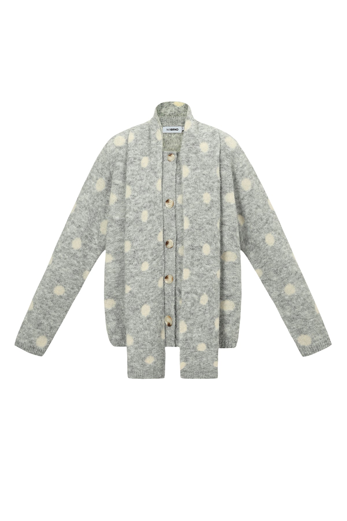 The Hairy Polkadot Scarf Sweater