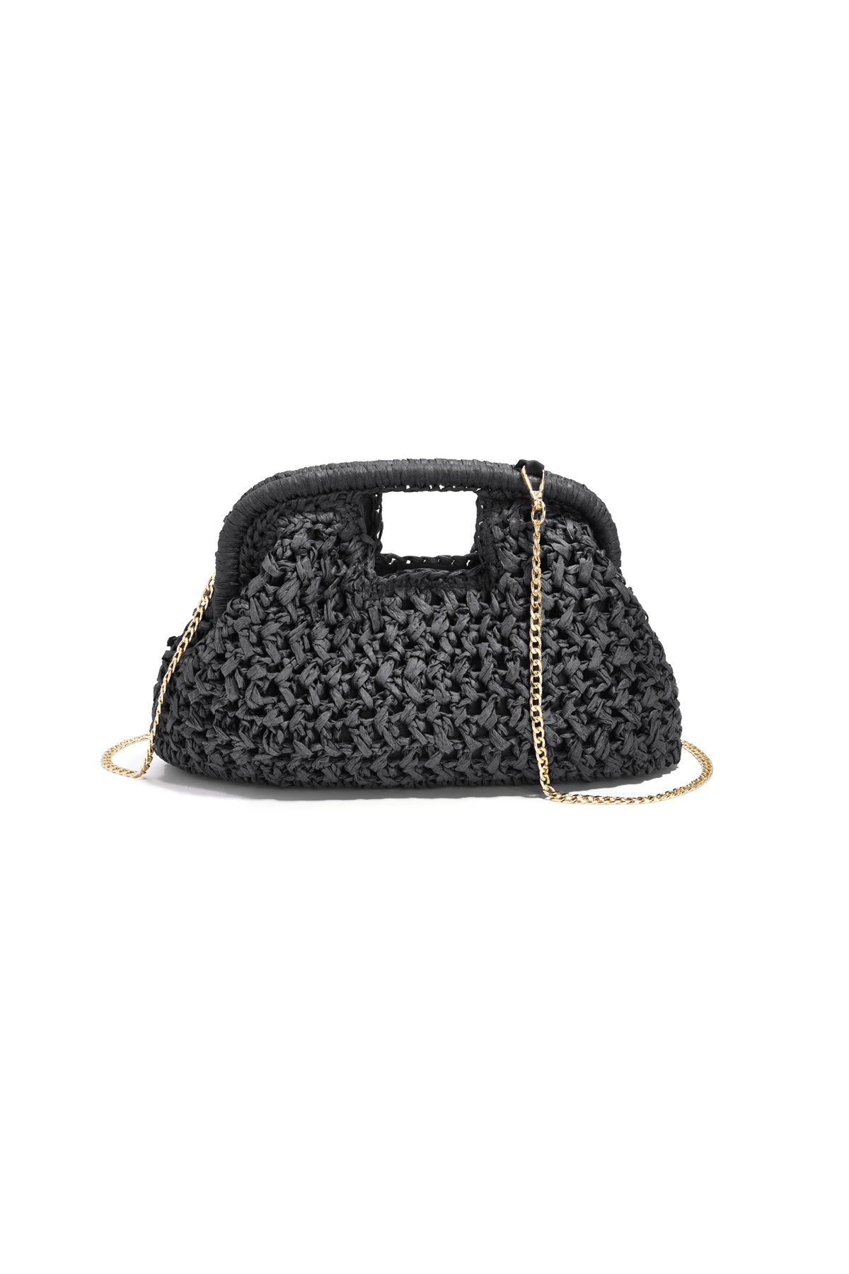 Beach Straw Square Bag Eloise Closet