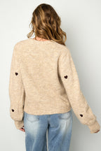 Elosie Closet Heart Cardigan For You