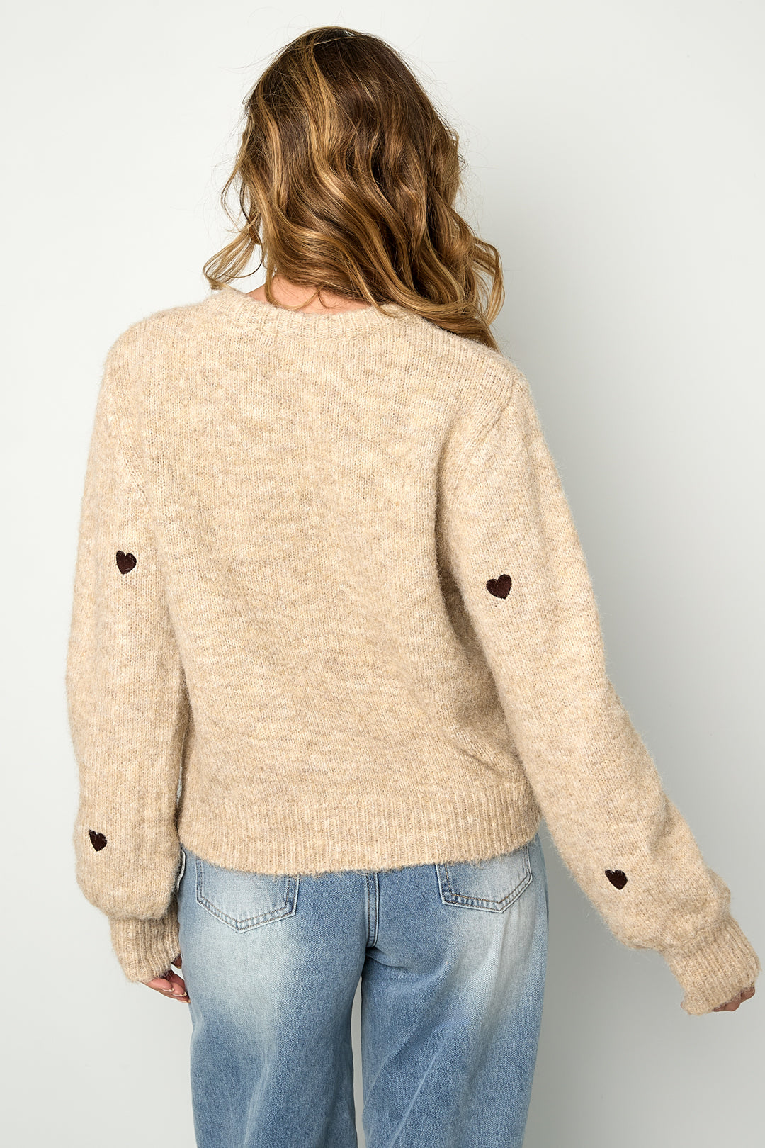 Elosie Closet Heart Cardigan For You