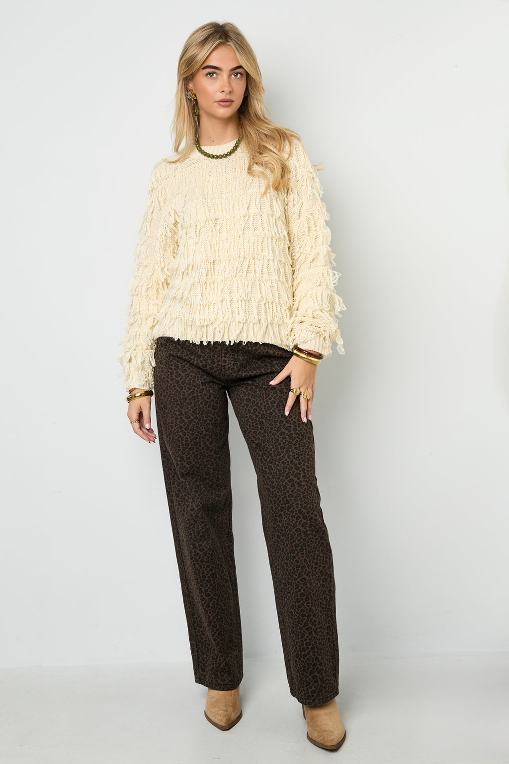 Sheer Mesh Longsleeve Top