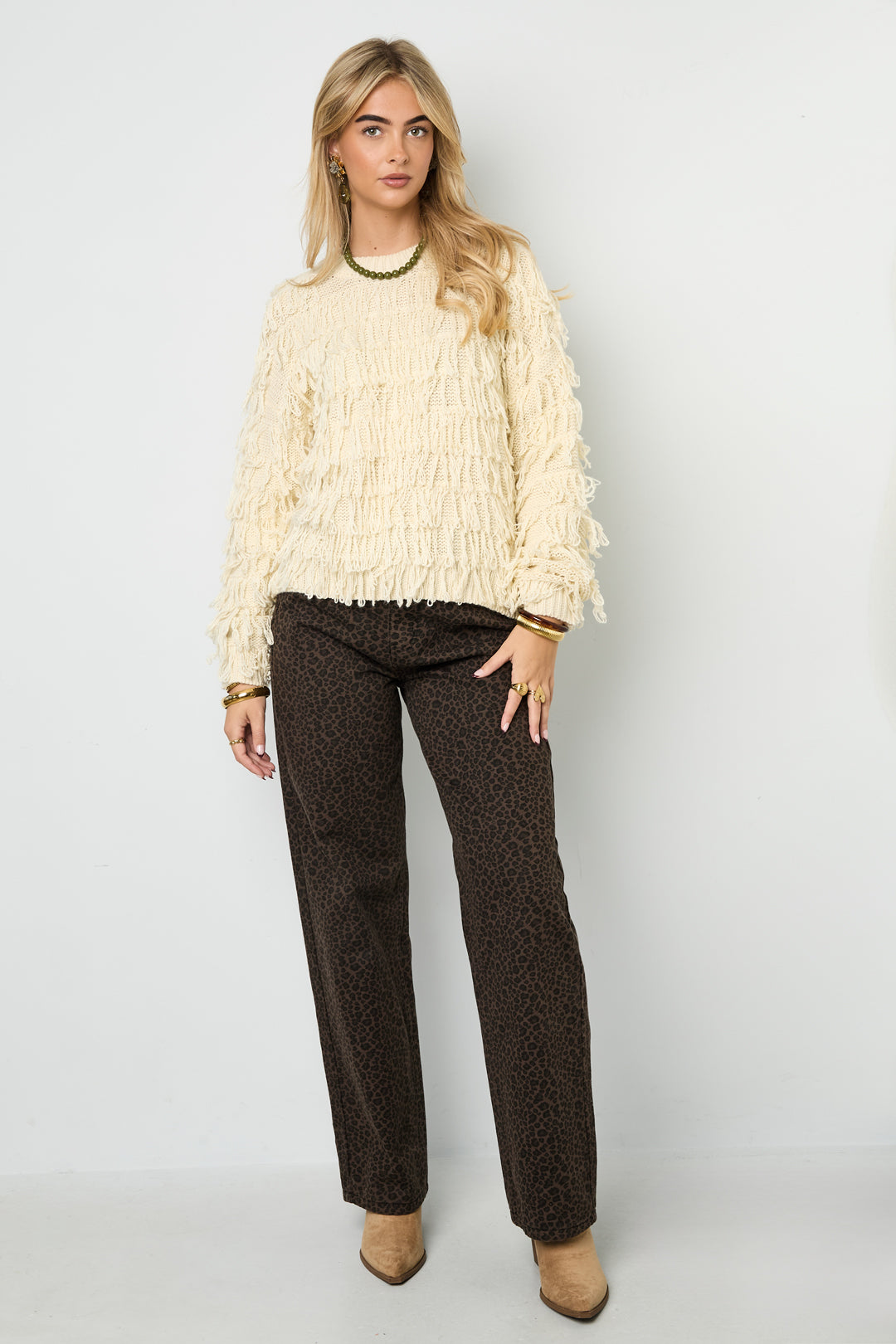 Sheer Mesh Longsleeve Top