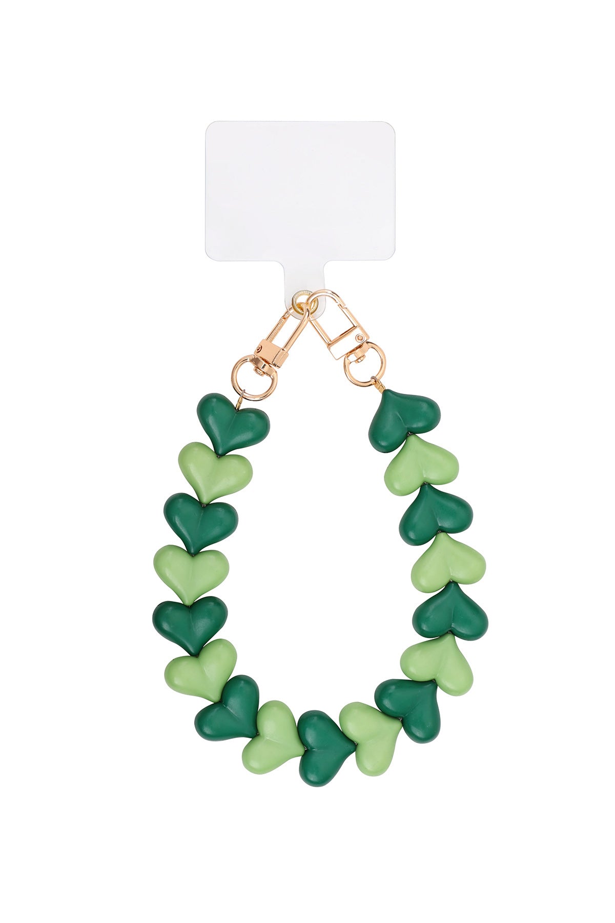 Double Heart Phone Cord Eloise Closet Jewelry