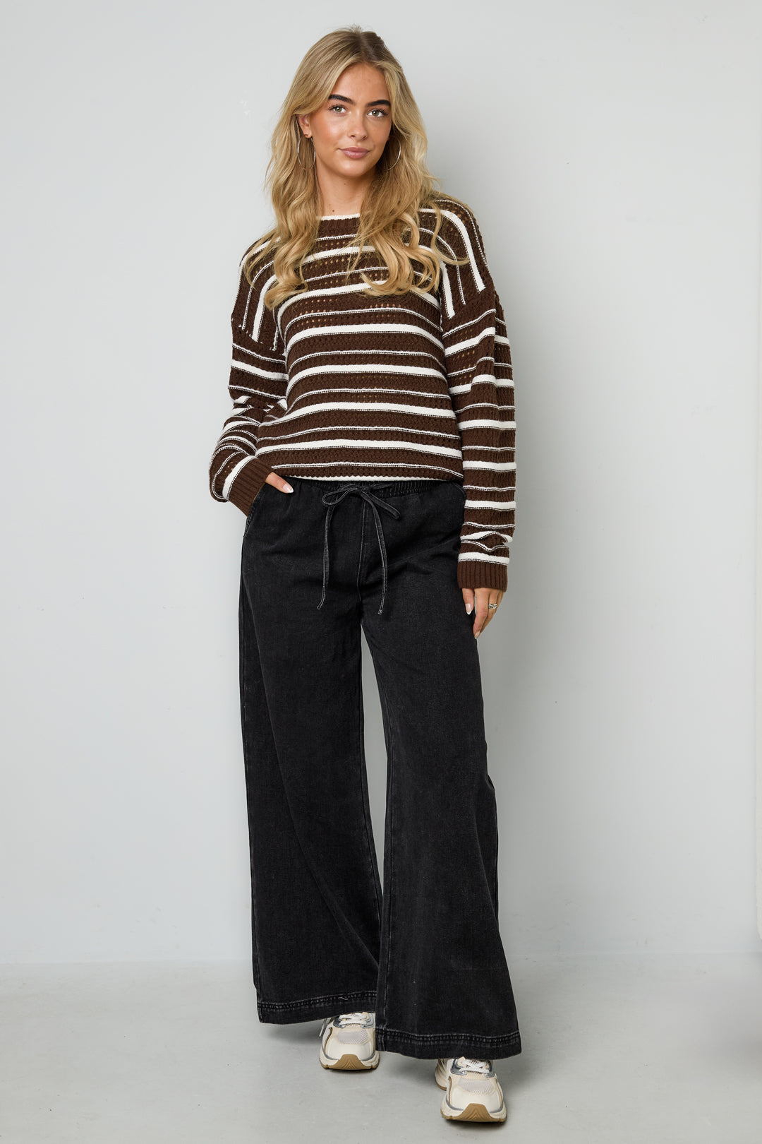 Striped Everyday Knit Sweater Eloise Closet