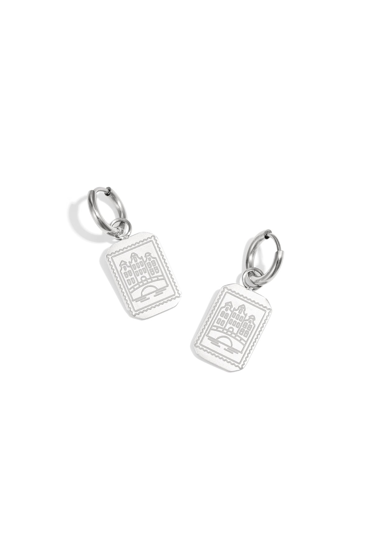 xxx Amsterdam Canal House Earrings  Stainless Eloise Closet