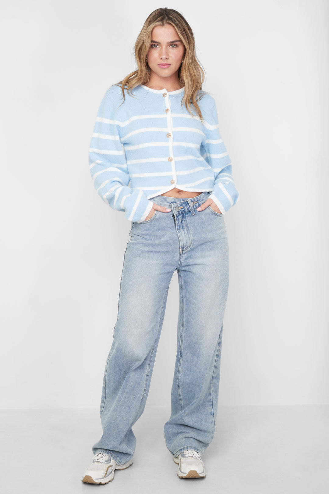 Loving Stripe Knit Top Eloise Closet